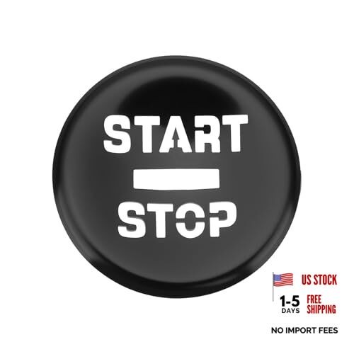 Engine Start Stop Push Button Switch Cover Compatible with Jaguar XF 2008-2015