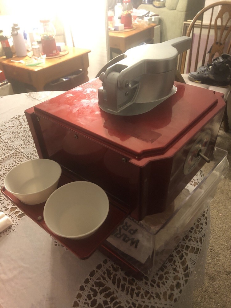 Waring Pro Snow Cone Shave Ice Maker Machine