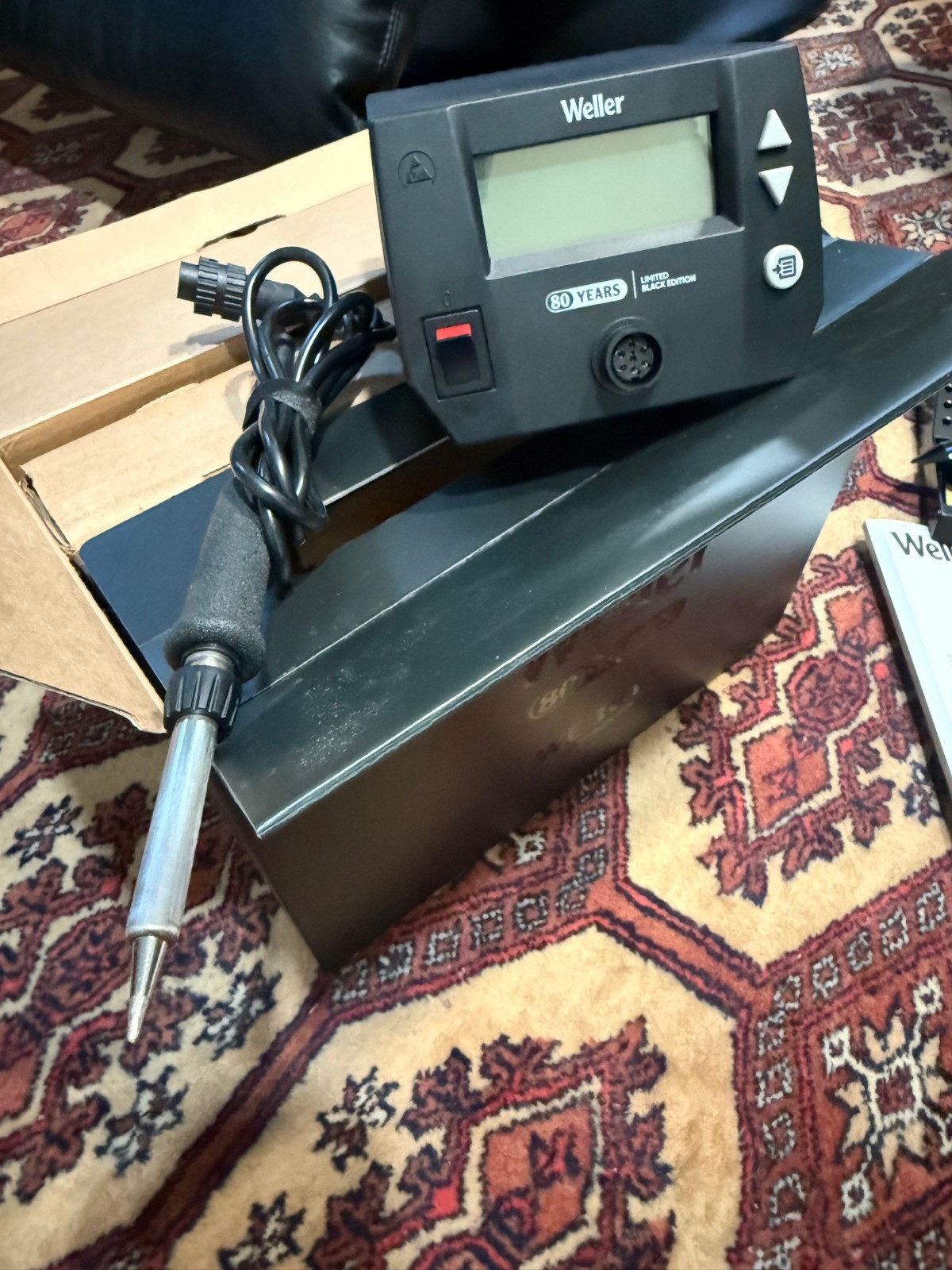 Weller WE1010 BLACK Limited Black Edition Soldering Station Kit - USA Stock