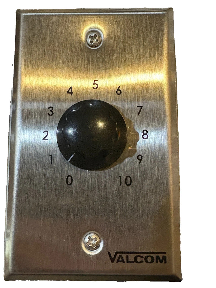 New Valcom WALL MOUNT V-1092 Volume Control Switch