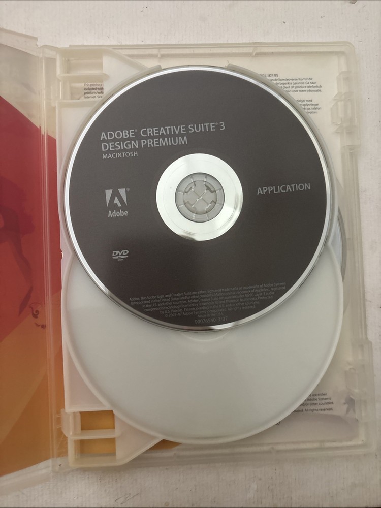 Adobe Creative Suite 3 Design Premium for Mac w/ Serial Number