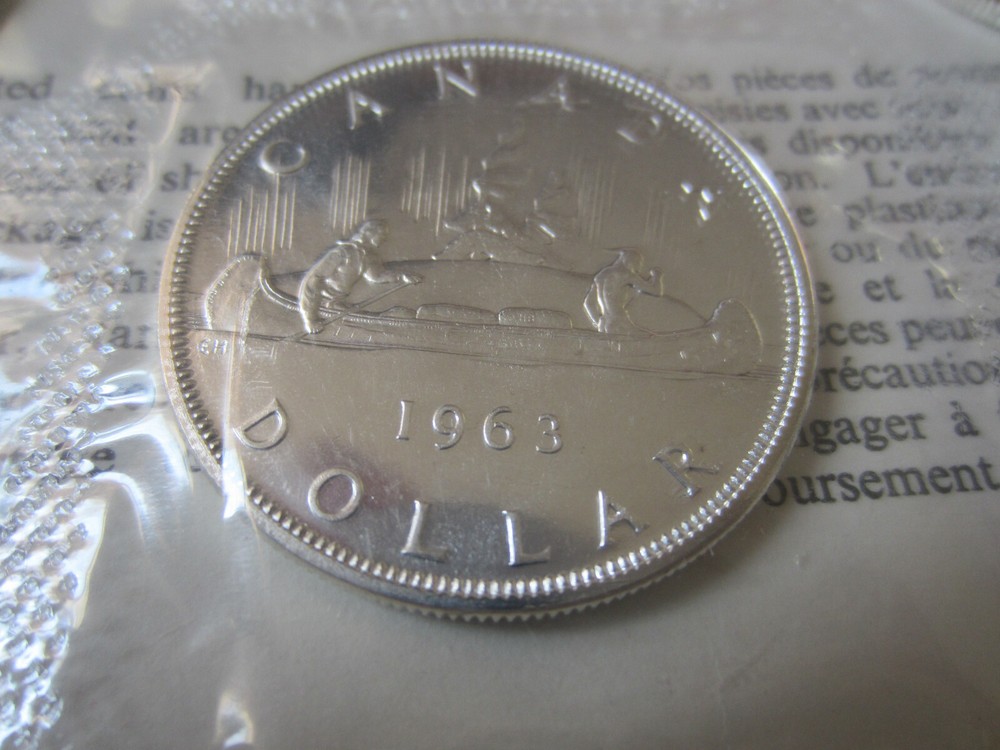 1963 Canada Silver PL Set. Original Mint Packing UNC RJ