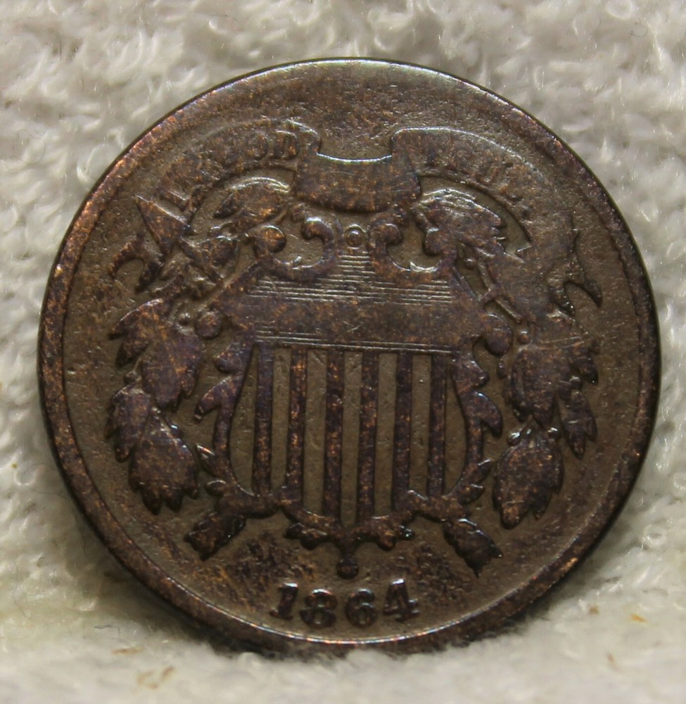 1864 two cent