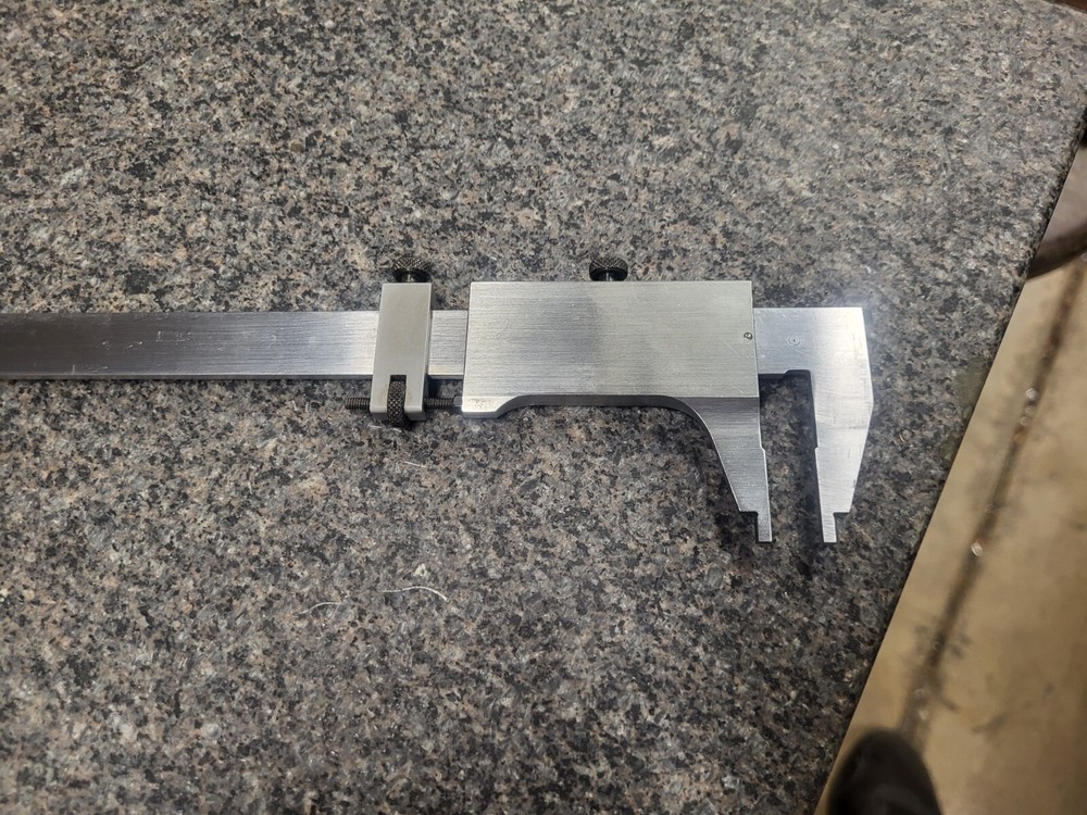 STARRETT 8" VENIER CALIPER NO.123