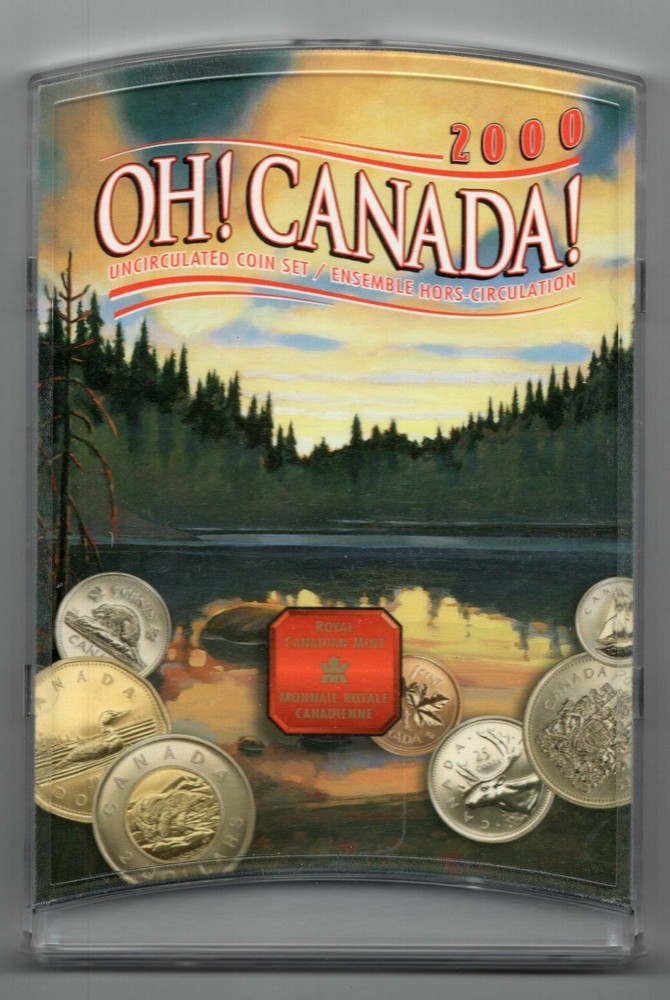 2000 Oh! Canada Uncirculated Coin Set  B2000