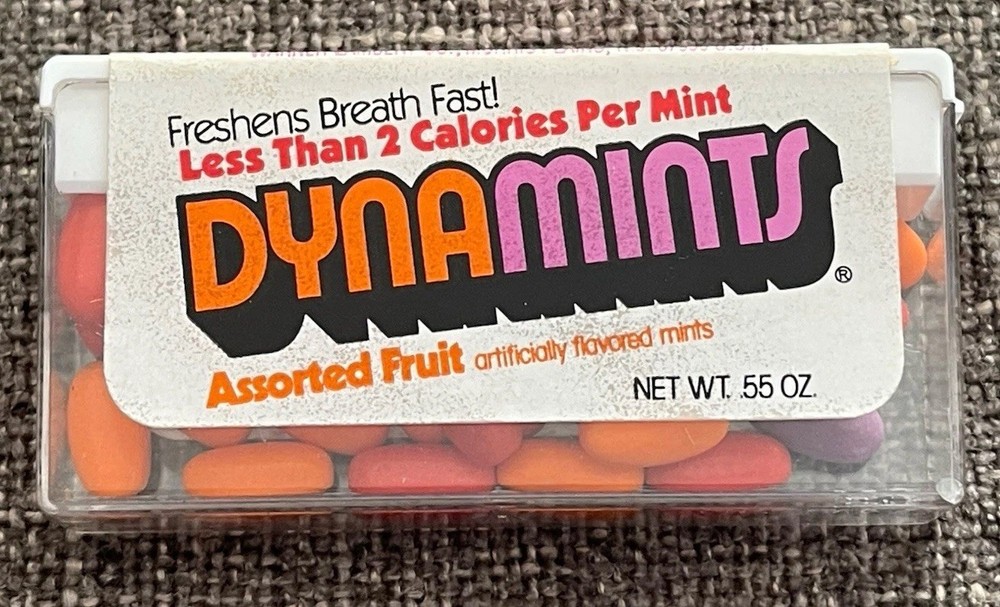 Vintage 1980’s Assorted Fruit DYNAMINTS  Sealed  NOS