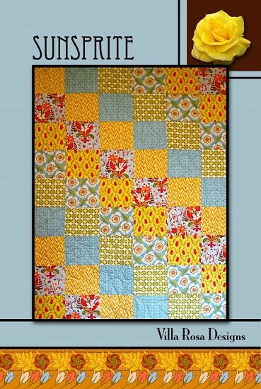 Sunsprite Quilt Pattern- A Fat Quarter Pattern