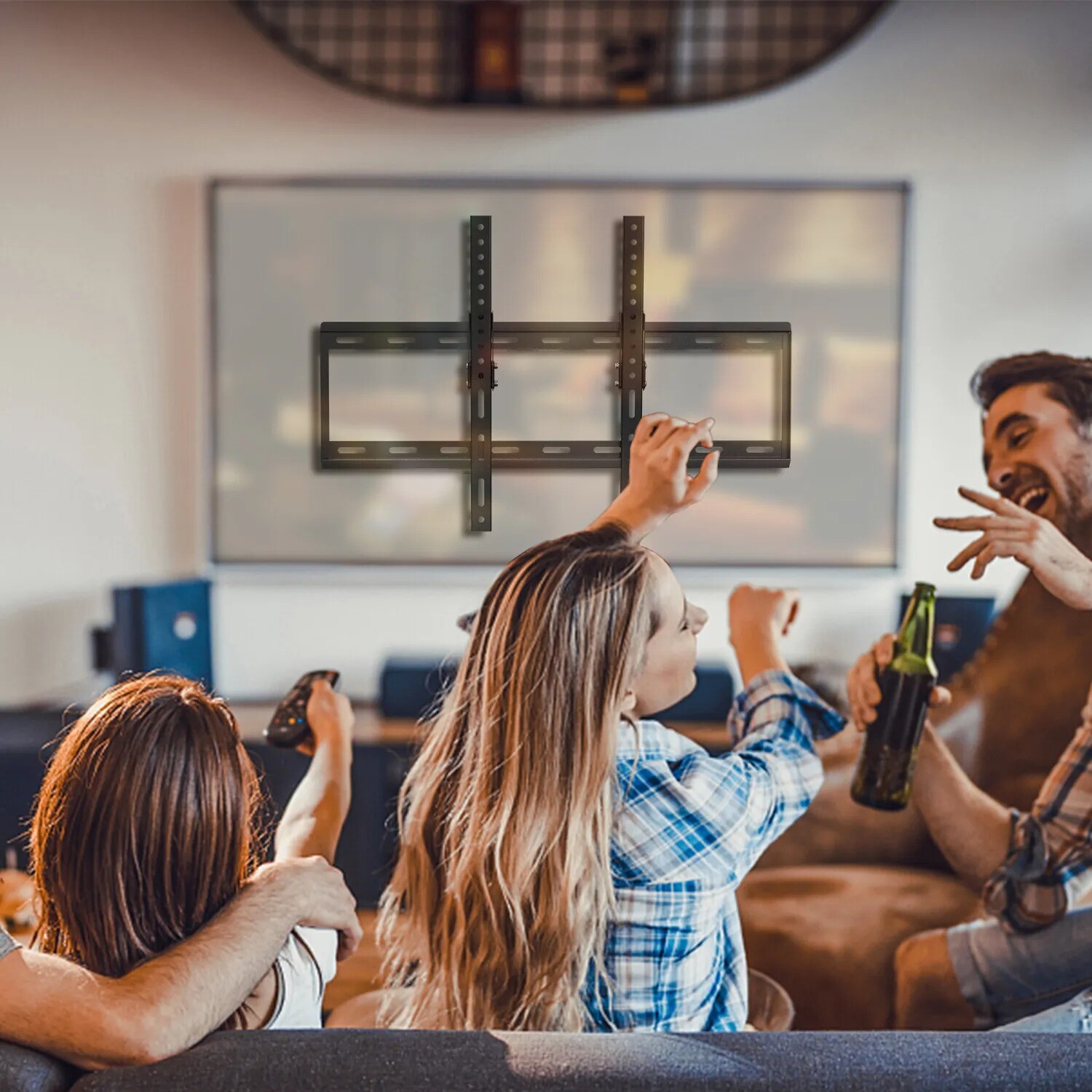 TV Wall Mount Bracket Tilt for 32 37 40 42 43 46 47 50 52 55 60 65 70inch Screen