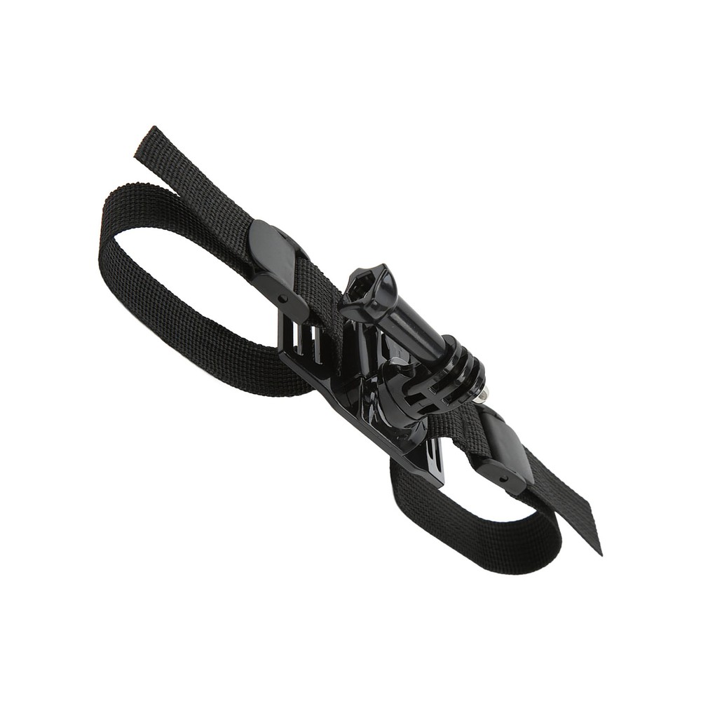 Action Camera Helmet Mount Strap Attachment With Bracket Adapter Base For He HBA