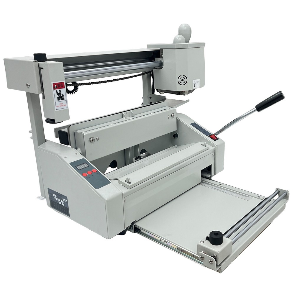 A4 Manual Hot Glue Book Binder 110V With Indenting Function Glue Book Binding Ma