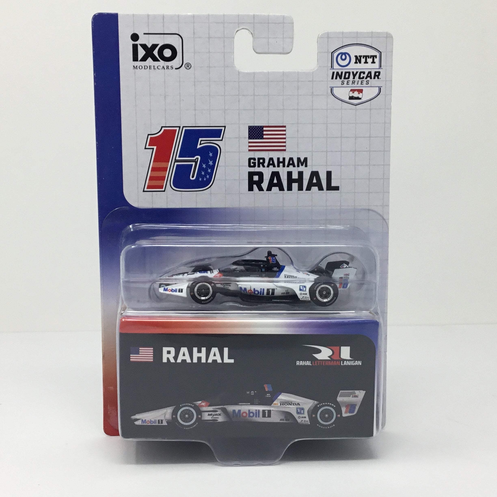 Graham Rahal 2025 Mobil 1 / Rahal Letterman Lanigan 1:64 Diecast