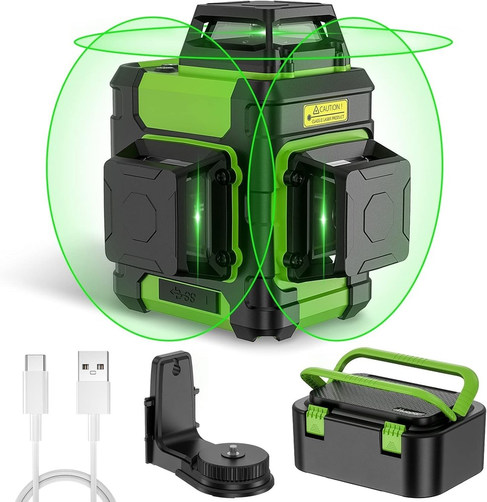 Professional Construction Laser Level with Hard Carry Case