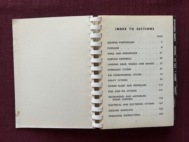 Lockheed Super Constellation Pocket Handbook 1955