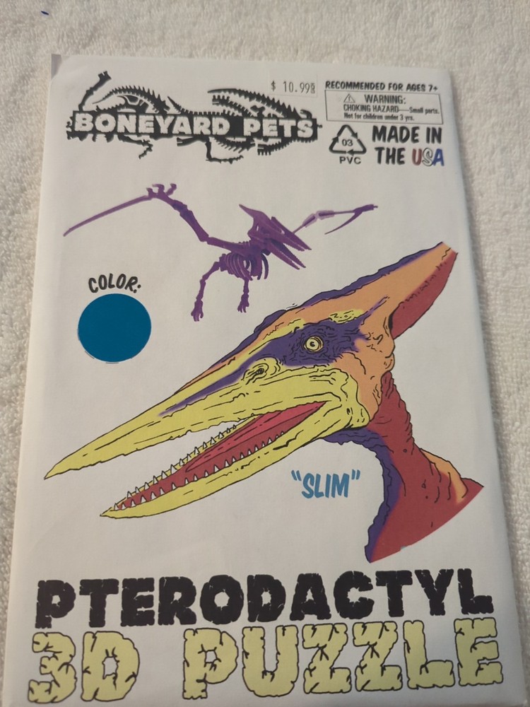 Blue Pterodactyl Boneyard Pets