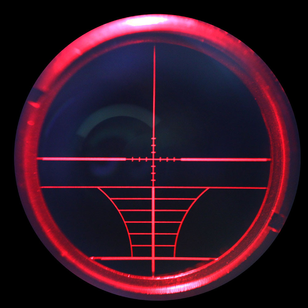 3-9x40 AOEG Hunting Rifle Scope Red Green Dual illuminated PEPR Mount & Sunshade