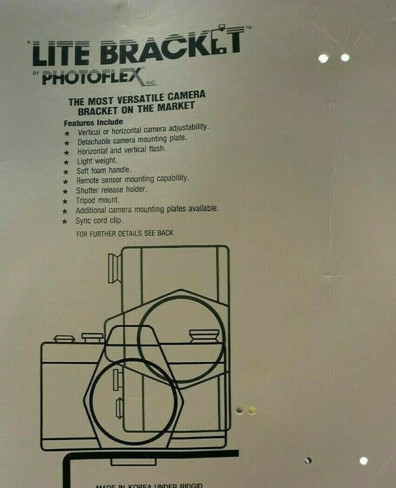 LITE BRACKET by PHOTOFLEX