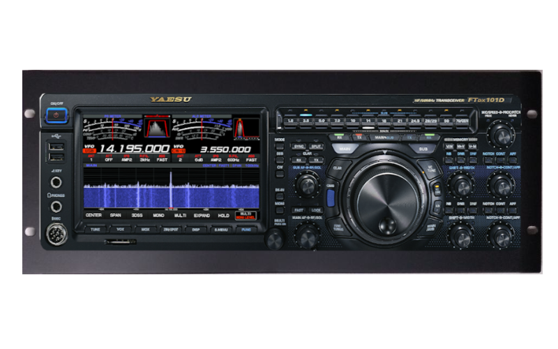 4U RACK MOUNT for YAESU FTDX101D with Options