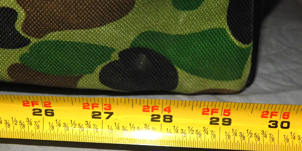 Large Camo Duffel Bag