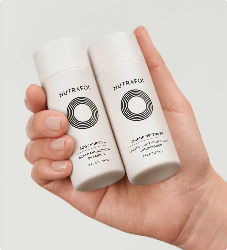 Nutrafol Shampoo & Conditioner Travel Set