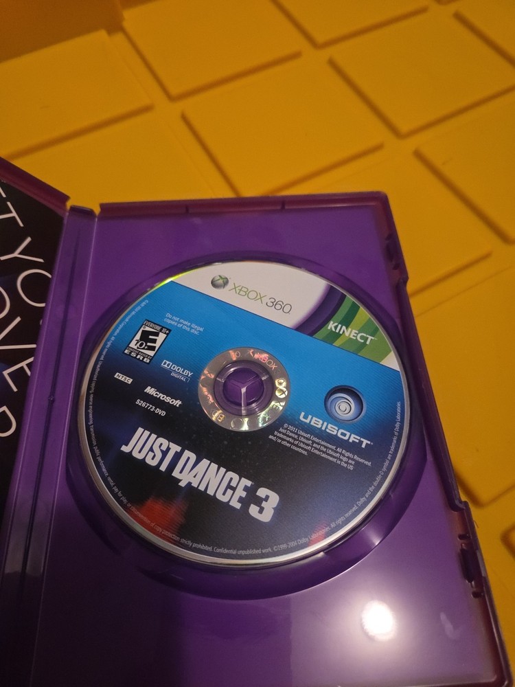 Just Dance 3 Xbox 360 Kinect Sensor Required