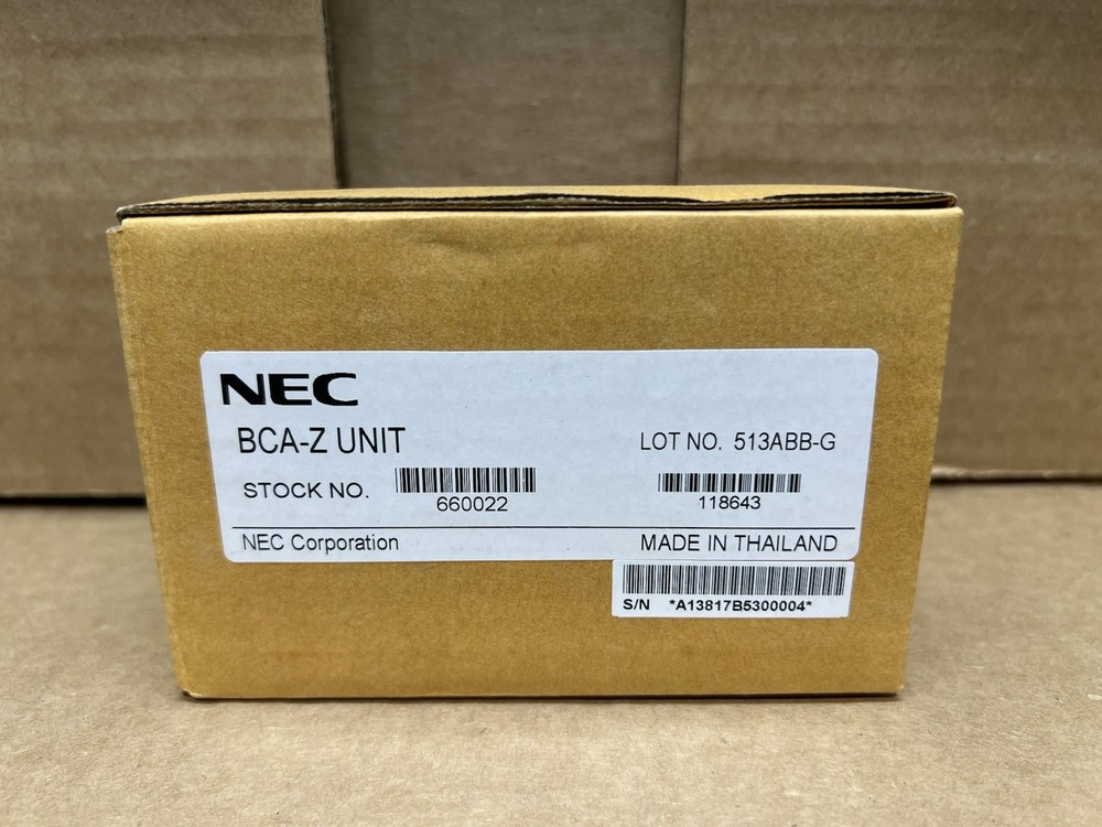 NEC 660022 BCA-Z Unit BCA Bluetooth Connectivity Adapter *NEW*