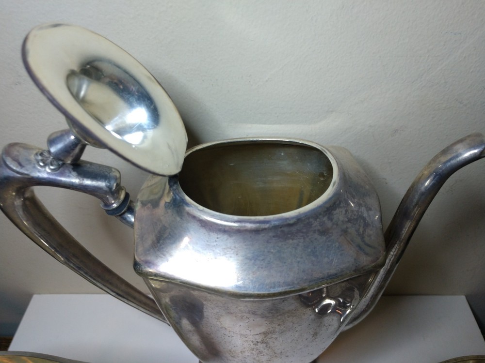 Bailey Banks & Biddle Silver Plated Tea Set