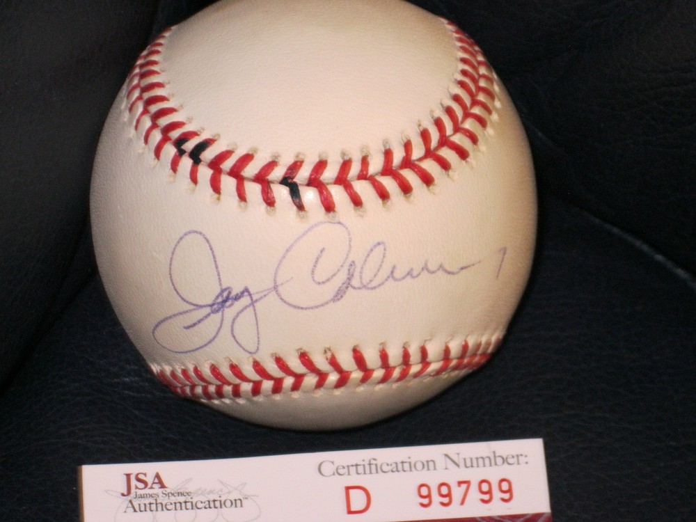 Jerry Coleman Autographed Baseball JSA Certified