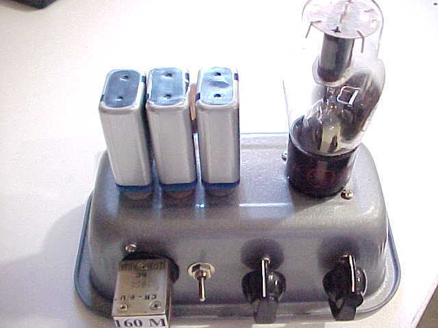 160/80/40/30 METER CW BATTERY POWERED HAM RADIO QRP TRANSMITTER (W/CRYSTALS)