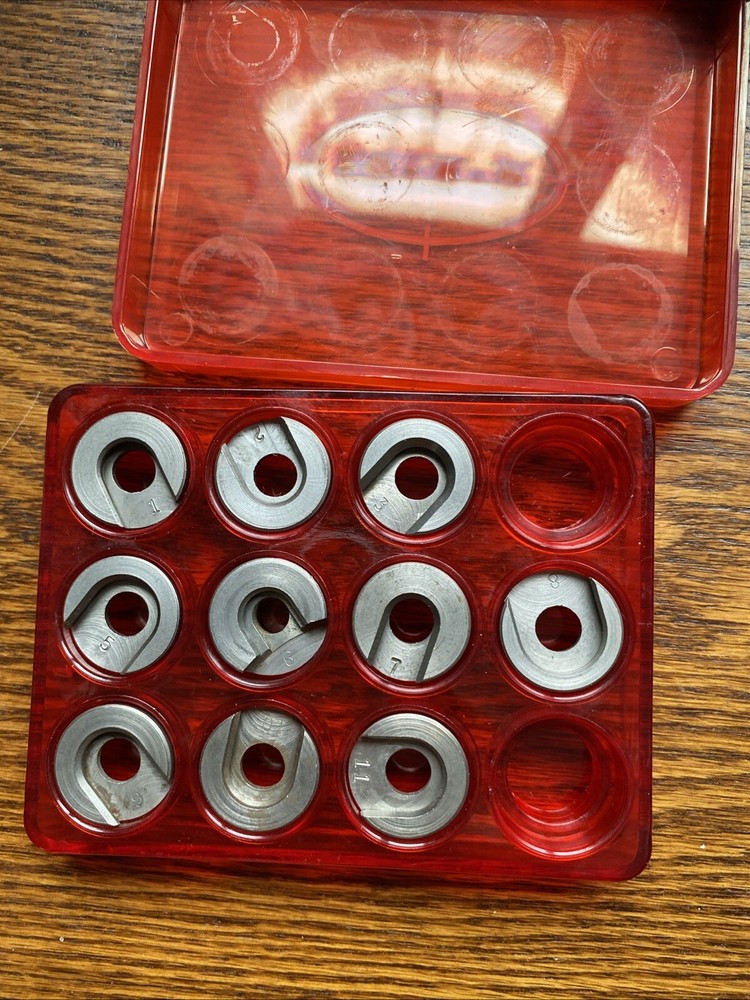 Lee Precision Hand Priming Tool Shell Holder Set 9 Piece Reloading Missing No 4