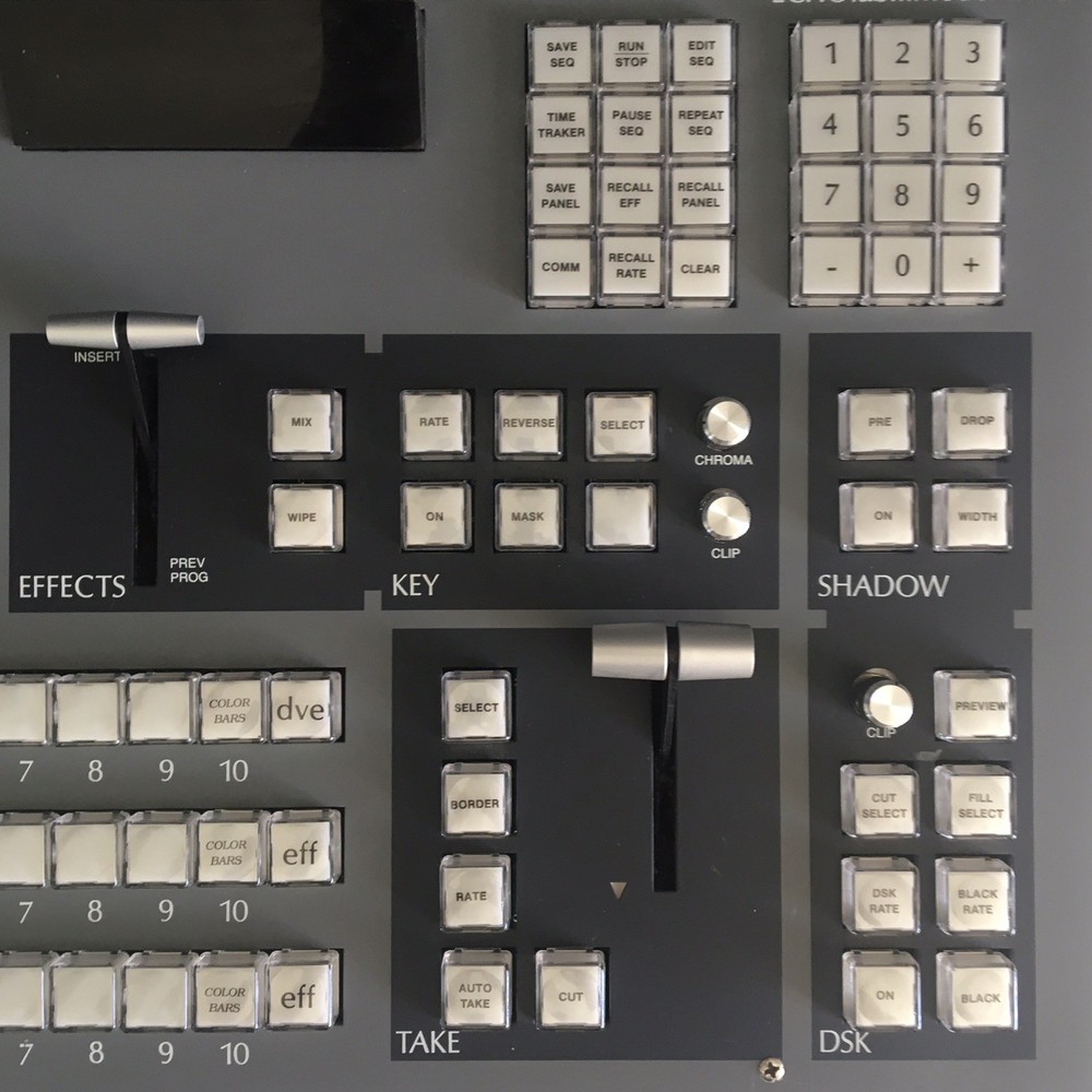 ECHOlab Production Switcher Model DV-5 Production Switcher **Untested**