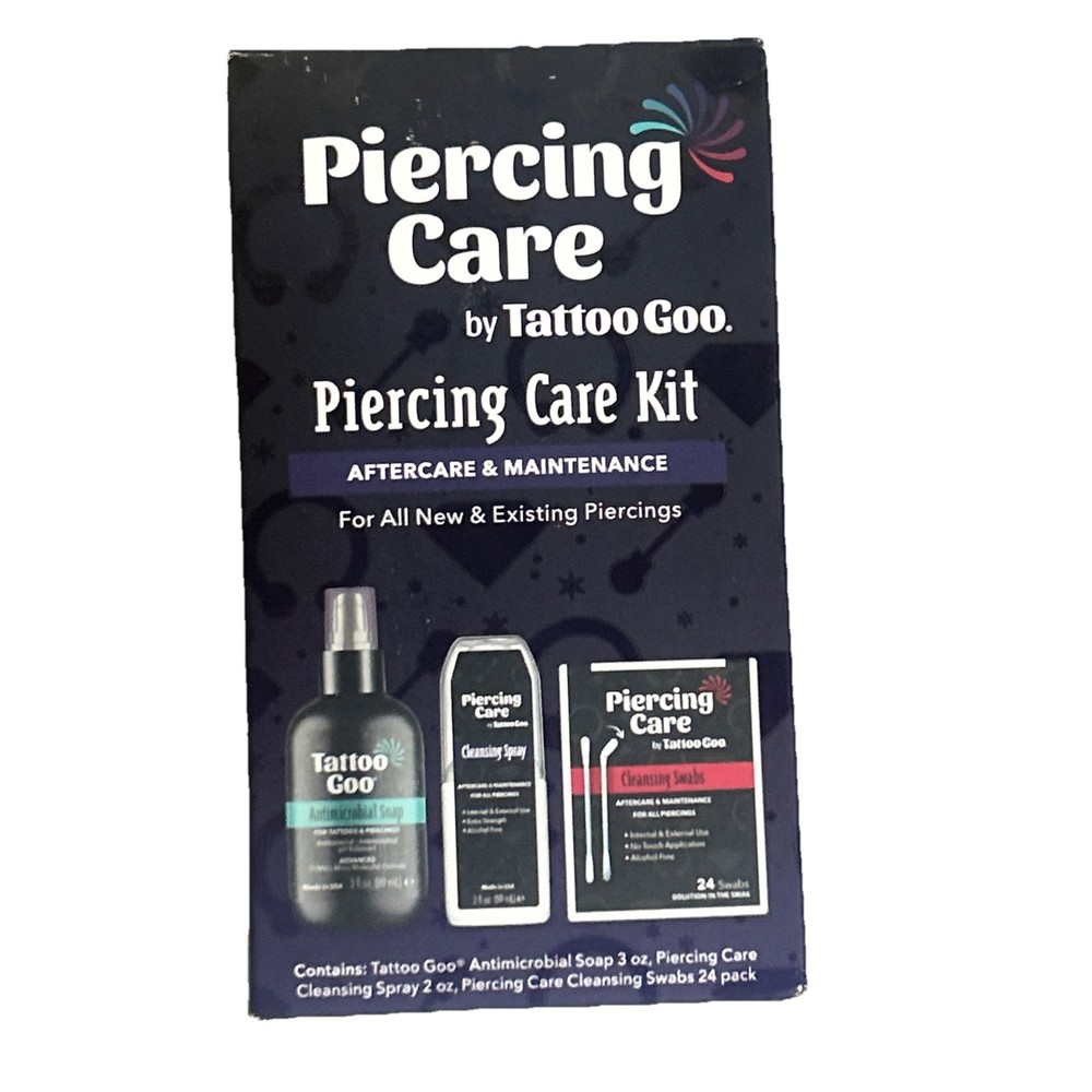 Piercing Aftercare Kit Set Complete Body