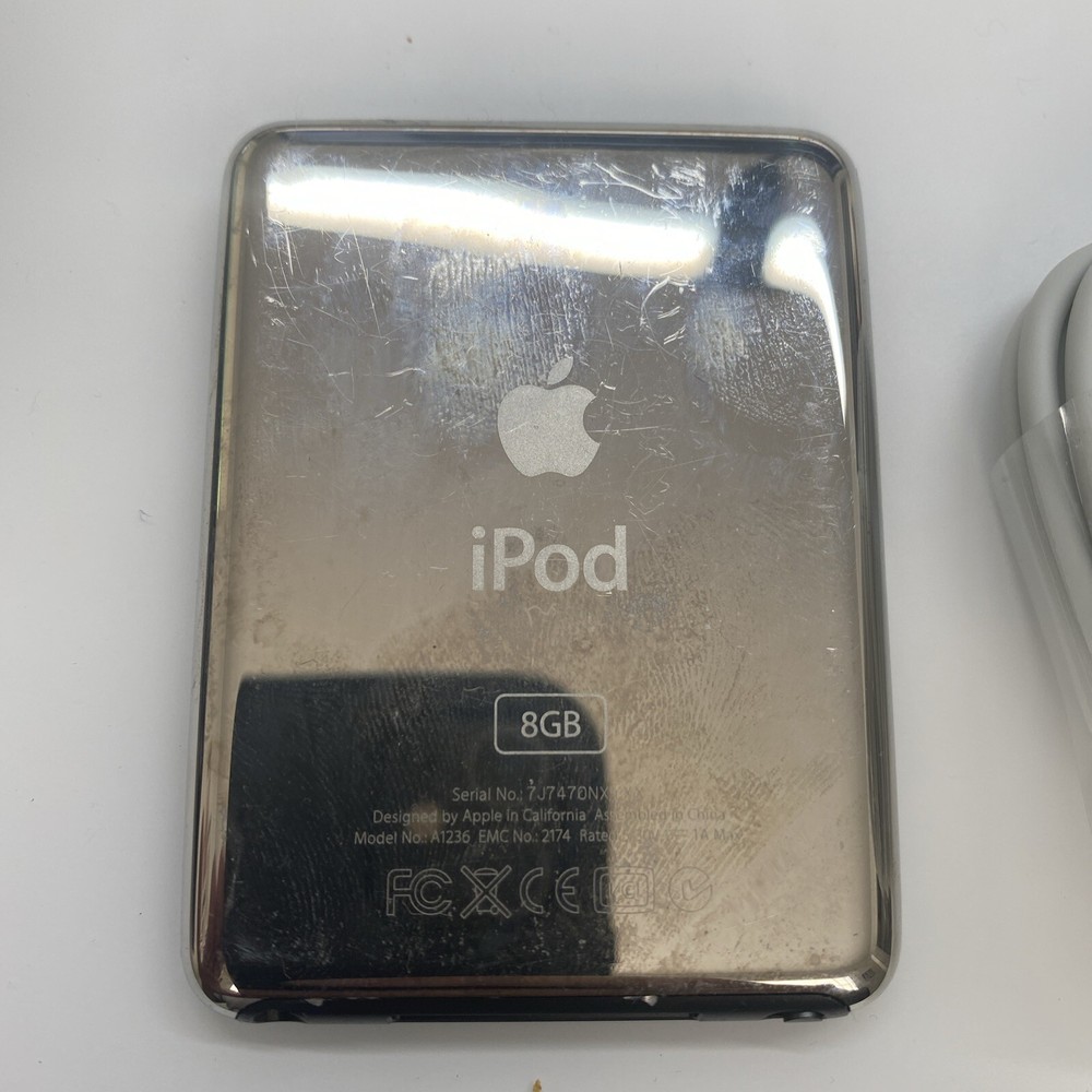 ipod nano 3rd generation 8gb Black New Battery