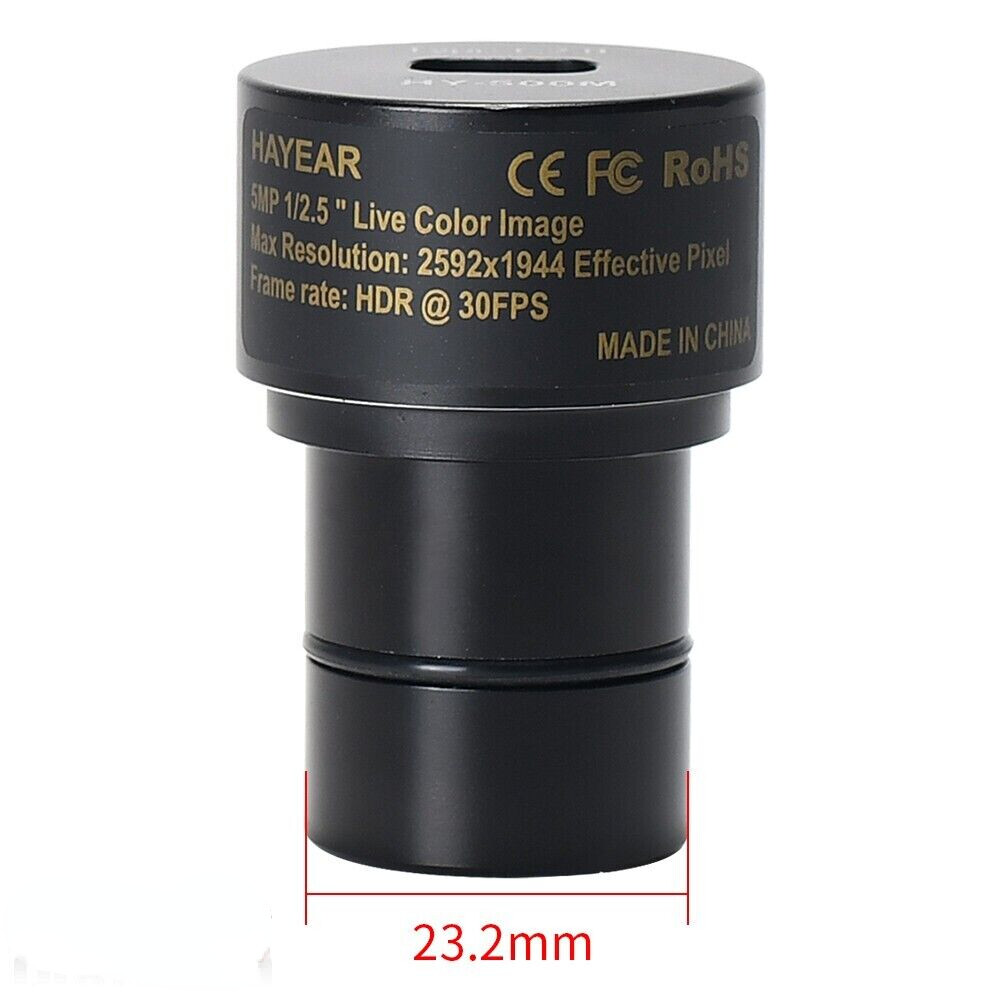HAYEAR HY-500M 5MP Microscope Camera Digital Eyepiece USB Camera for Microscope