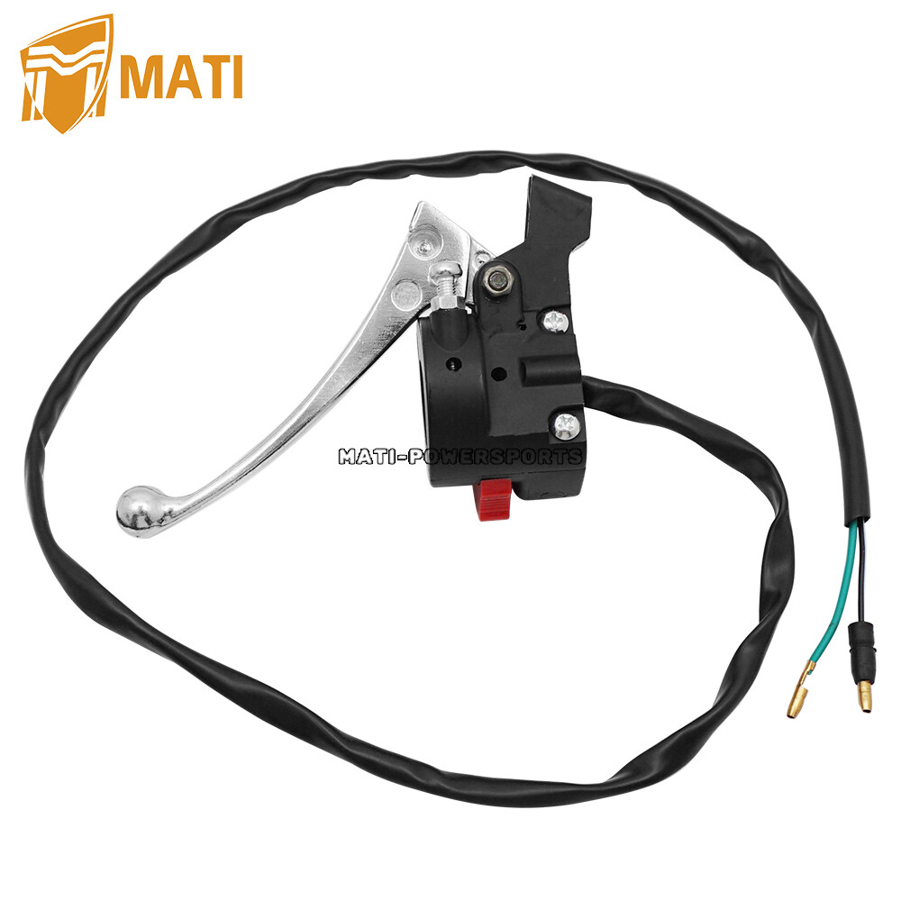 Right Handlebar Kill Start Stop Switch & Brake Lever for Honda CRF50F 2004-2023