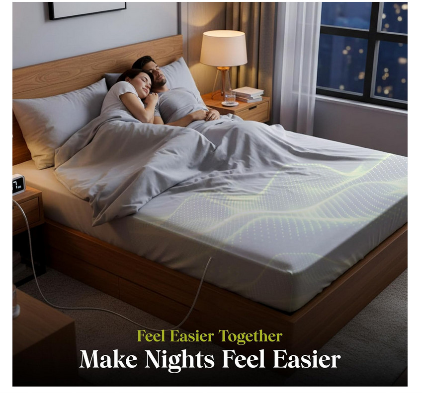 King Size Bed Grounding Sheets 90% Organic Cotton + 10% Pure Silver Fiber