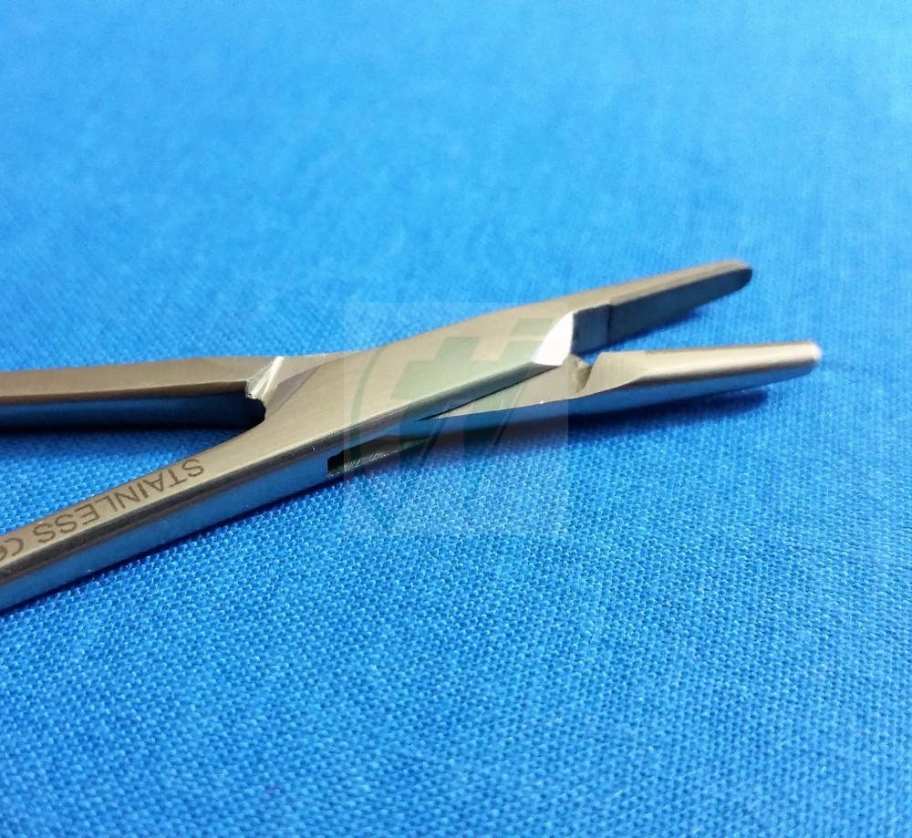 T/C O.R GRADE WEBSTER NEEDLE HOLDER DRIVER 4.5" SMOOTH PLAIN JAWS