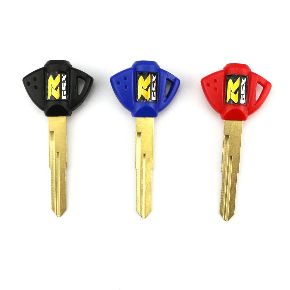3 PCS Motorcycle Blank Uncut Key Blade For Suzuki GSXR600 GSXR750 GSXR1000