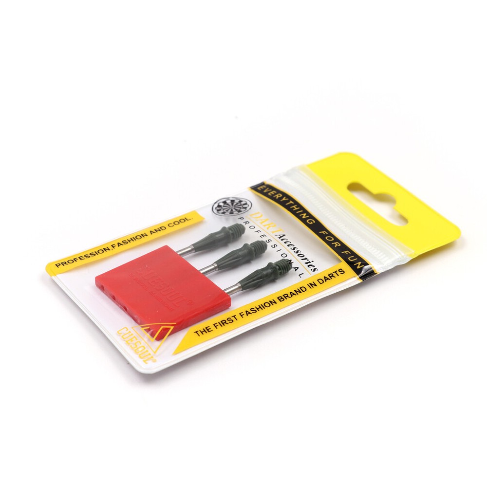 CUESOUL TOUCH-Point Conversion Dart Points for 2BA Soft Tip Darts-Green