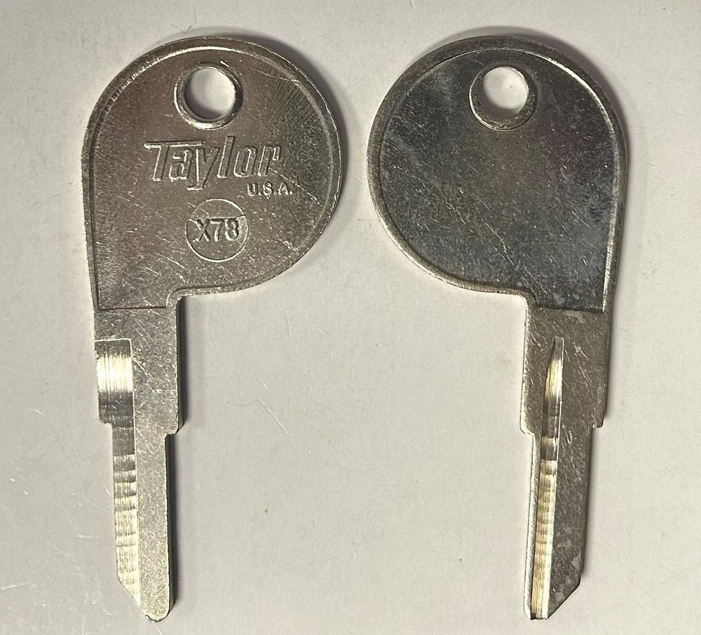 Taylor X78 Key Blank uncut (1 Pc)