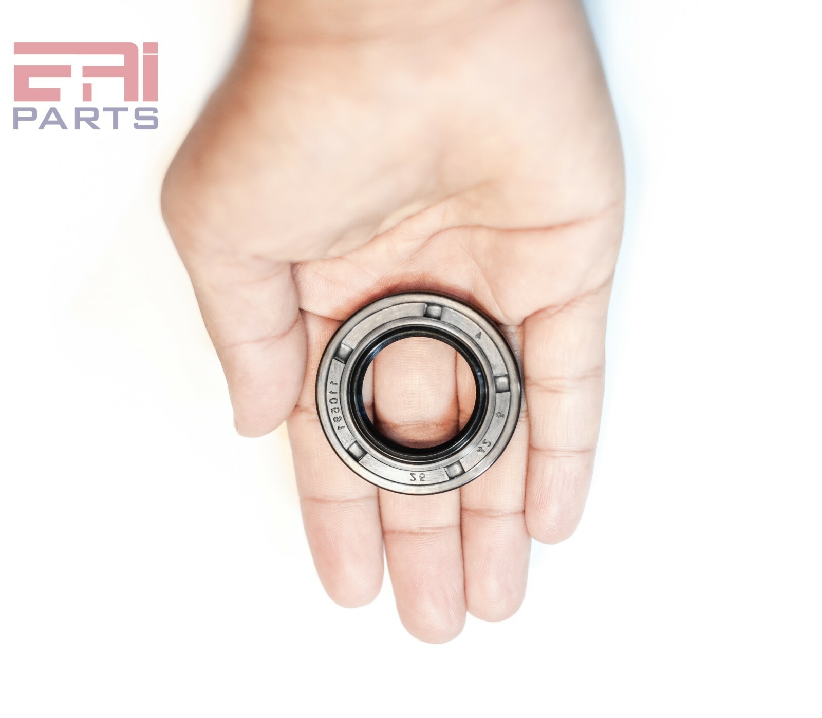 EAI Metric Oil Shaft Seal 25X42X6mm Dust Grease Seal TC Double Lip w/ Spring