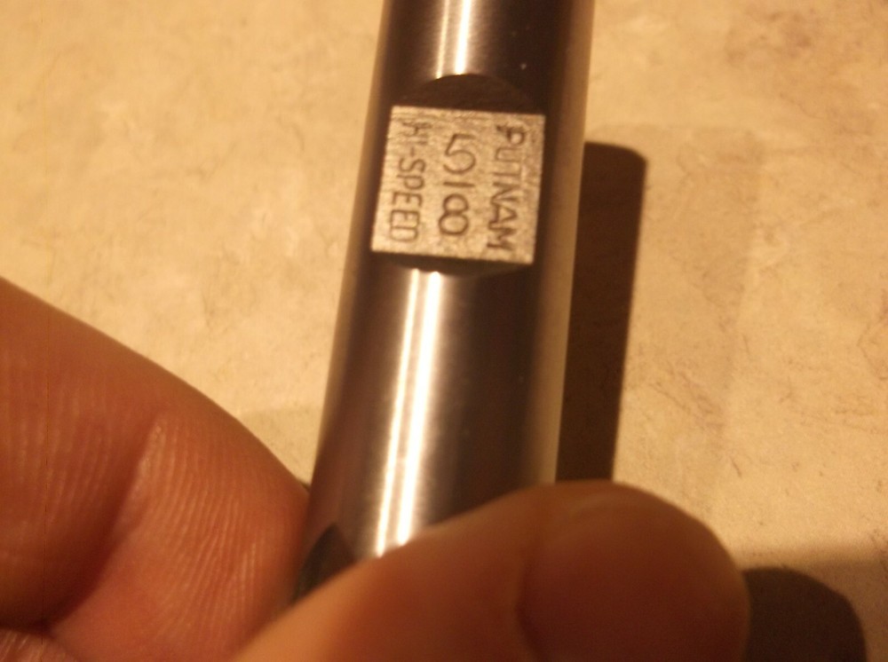 PUTNAM 5/8" 4F SQUARE END HSS ENDMILL