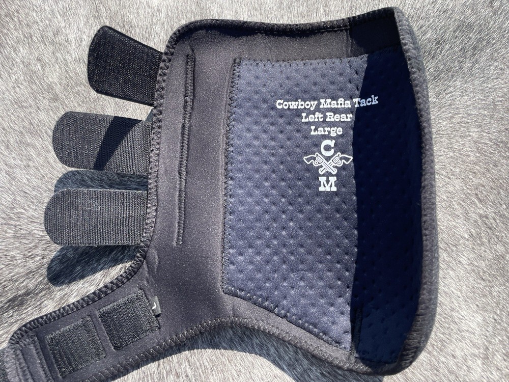 CM SureStep Splint Boots Full Set Black LARGE