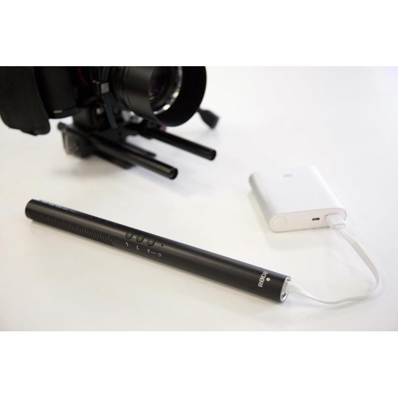 RØDE NTG-4+ Microphone Black Microphone for Digital Camera