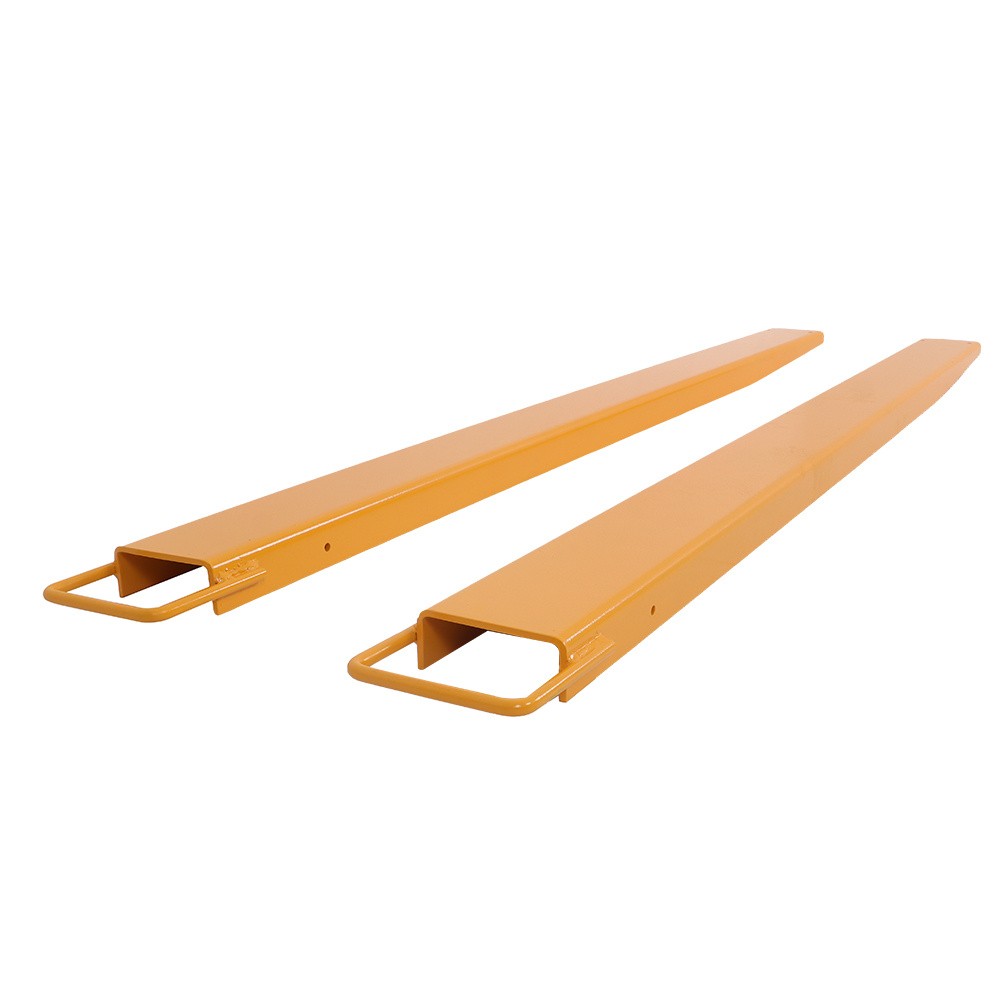 1 Pair Heavy Duty Steel Pallet Fork Extensions Forklift Extensions 72" x 4.5"
