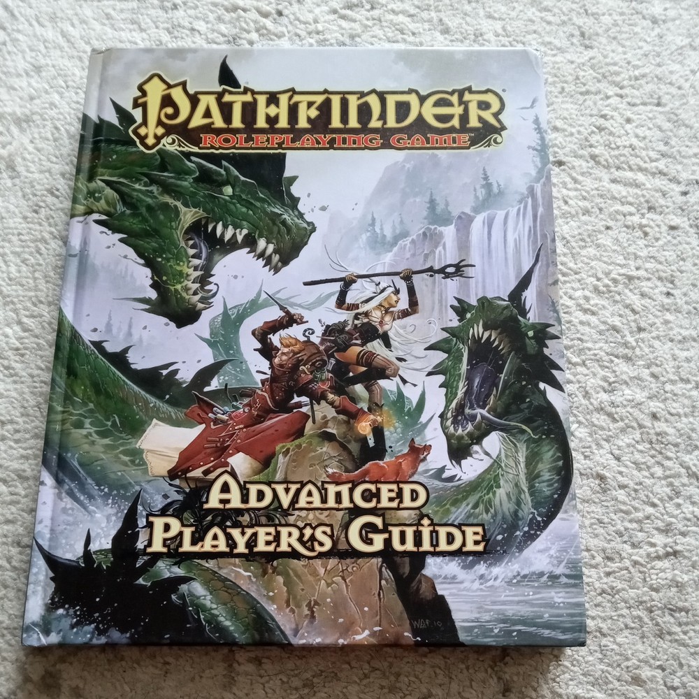 RPG Paizo Pathfinder Advanced Player's Guide - Great Condition