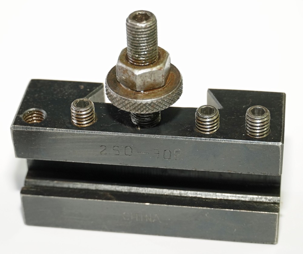 Lathe 250-302 CXA Toolholder, Facing, Turning, Quick-Change
