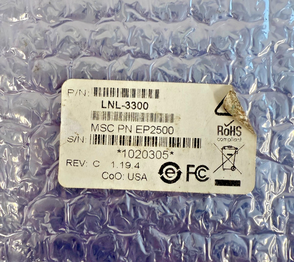 LENEL LNL-3300 INTELLIGENT SYSTEM CONTROLLER -