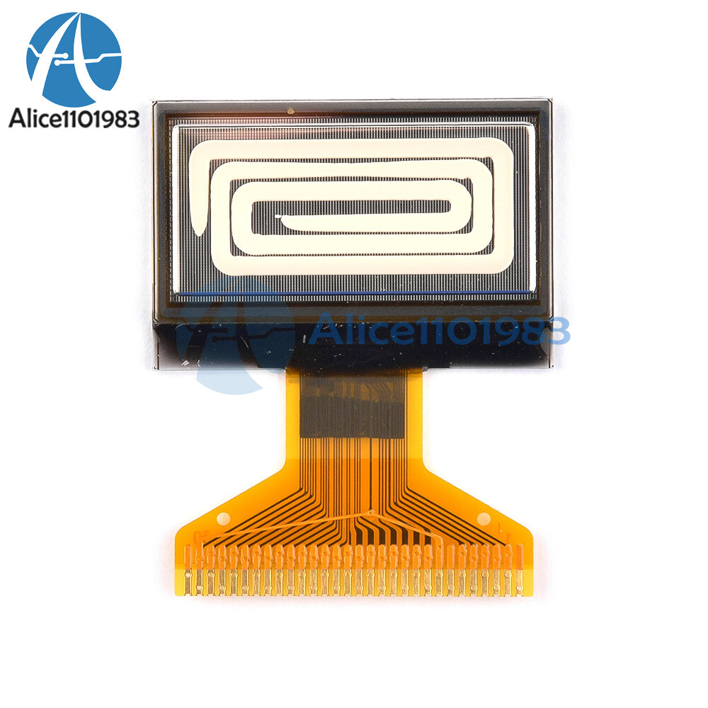 0.96 inch OLED LCD Screen 128x64 SSD1306 Chip Support SPI/IIC interface 30PIN