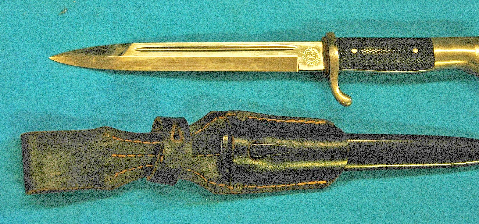 German WW2 Army Dress Carbine Bayonet M1940-Paul Seilheimer/ Solingen w/ Scab.