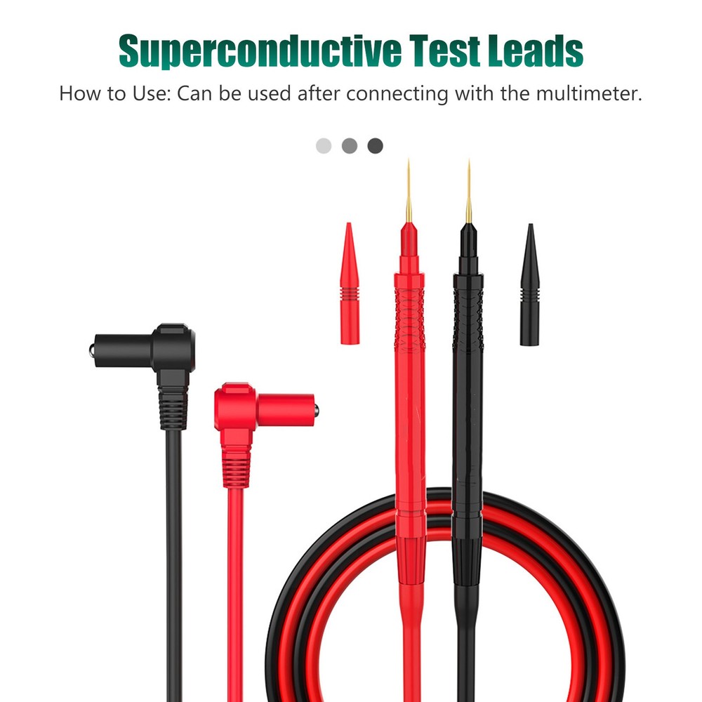 Multimeter Pin Leads Probes Electronic Test Set Replaceable Accurate